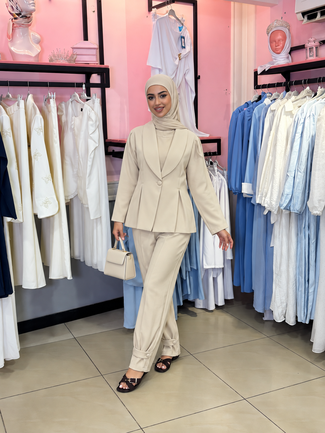 Qastel Blazer Set