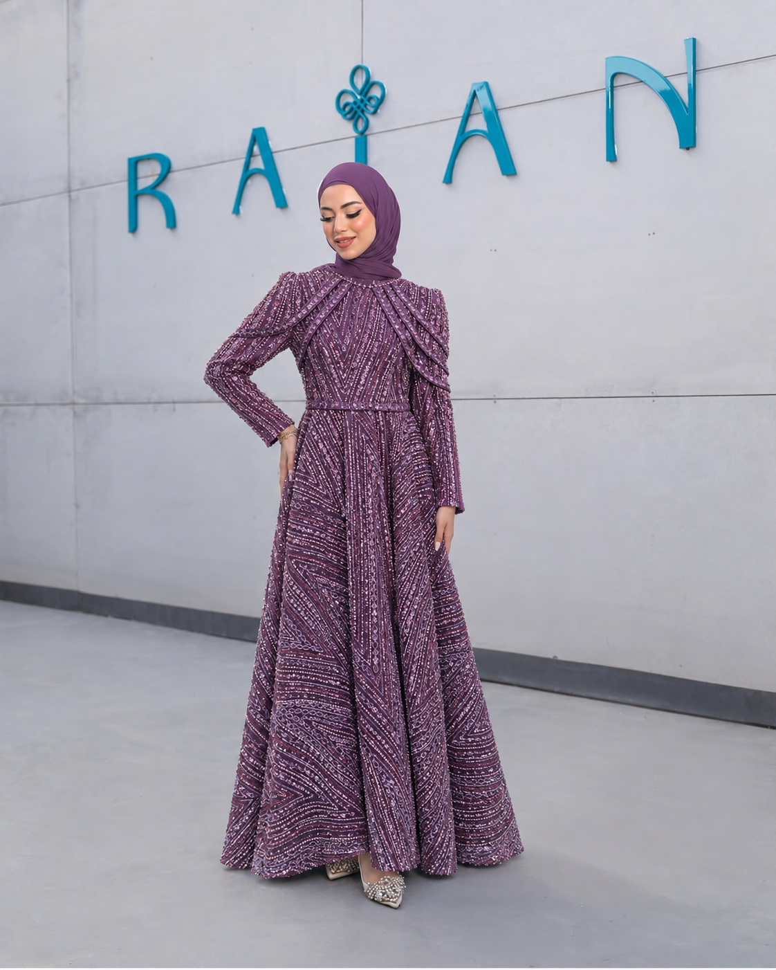 Crystal Cascade Gown — additional product view