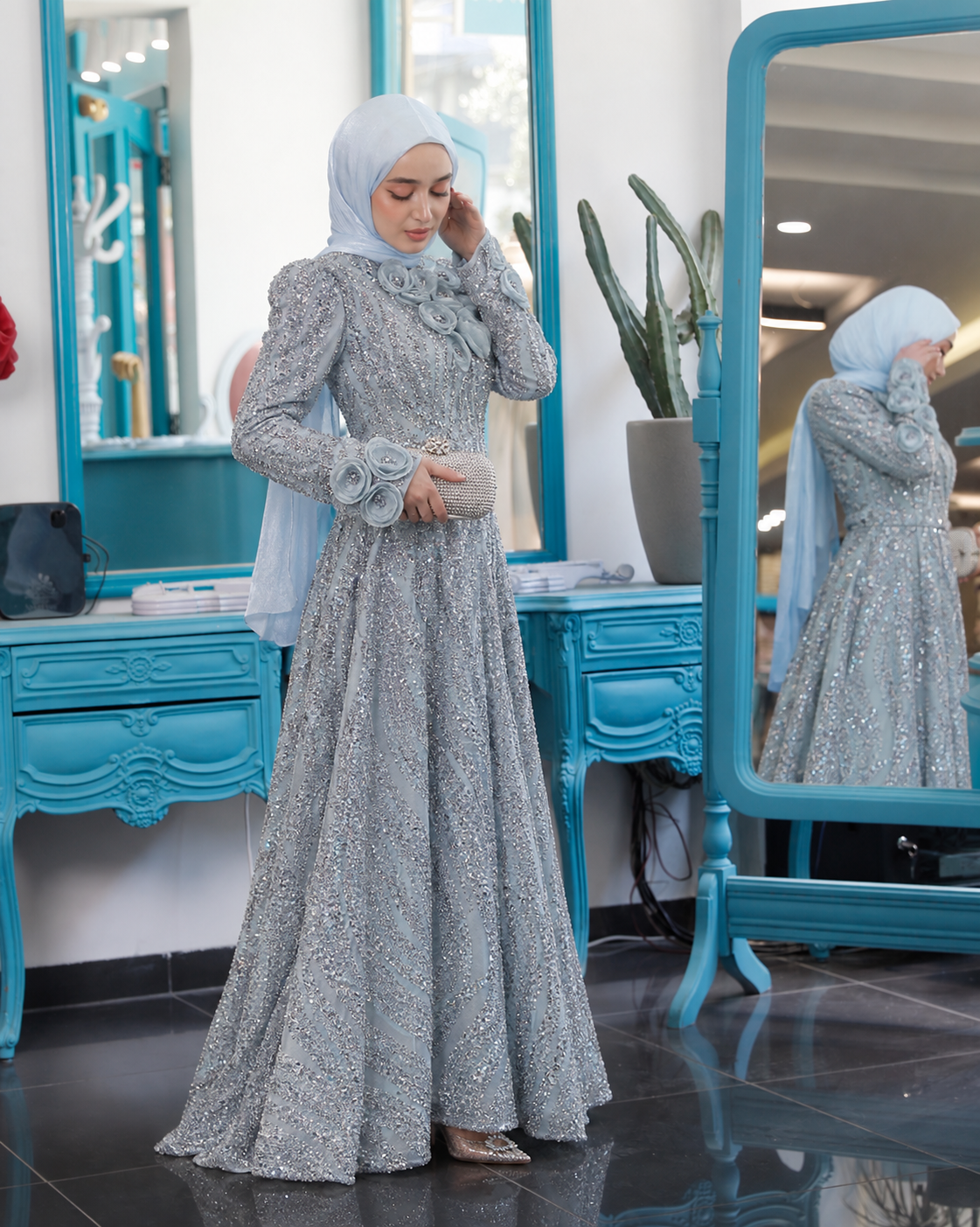 Blooming Crystal Gown — additional product view