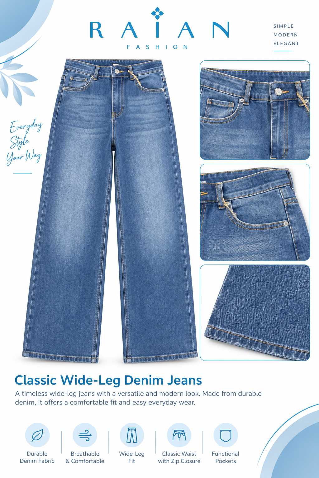 Product photo of Classic Jeans from Lameral