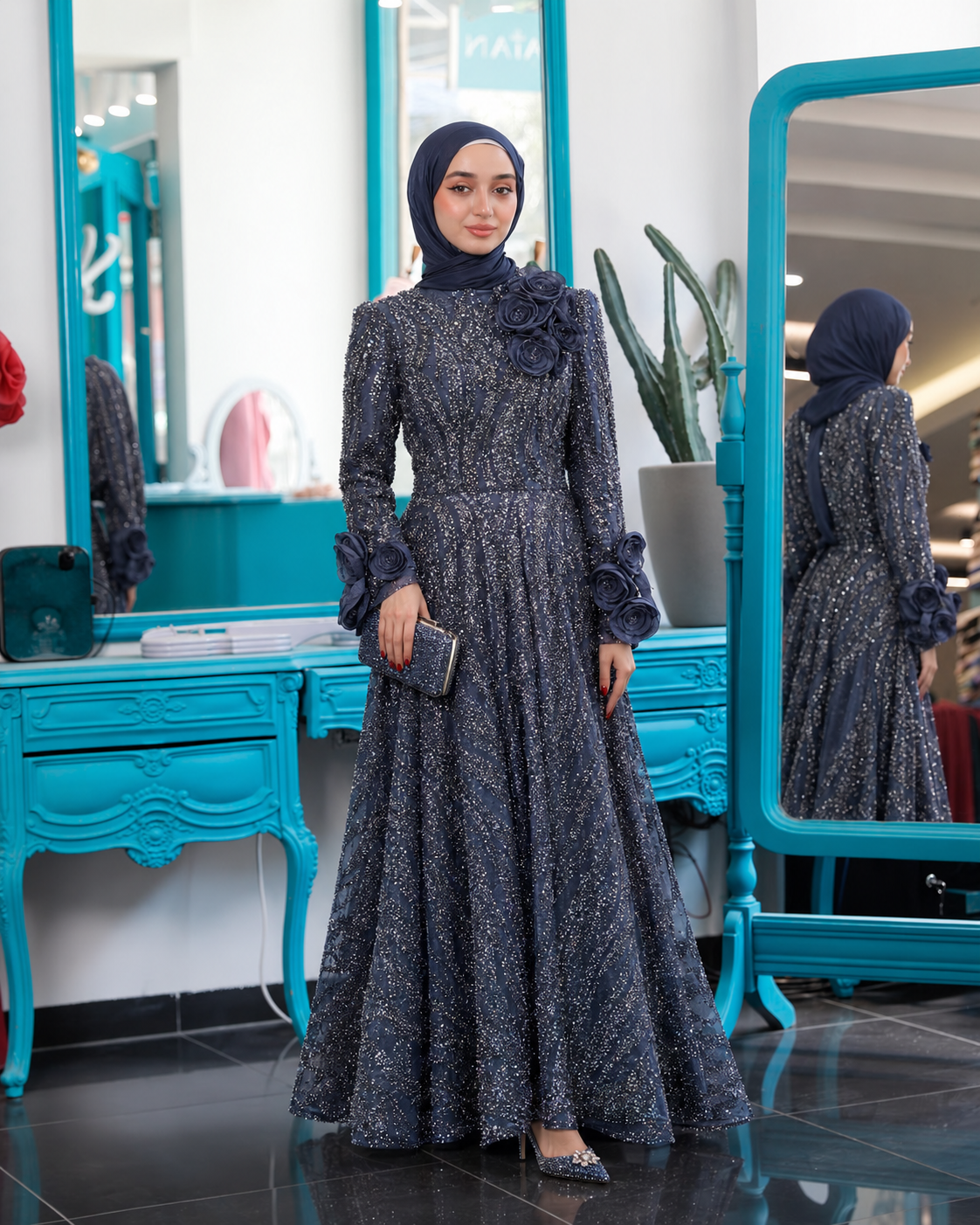 Blooming Crystal Gown — additional product view