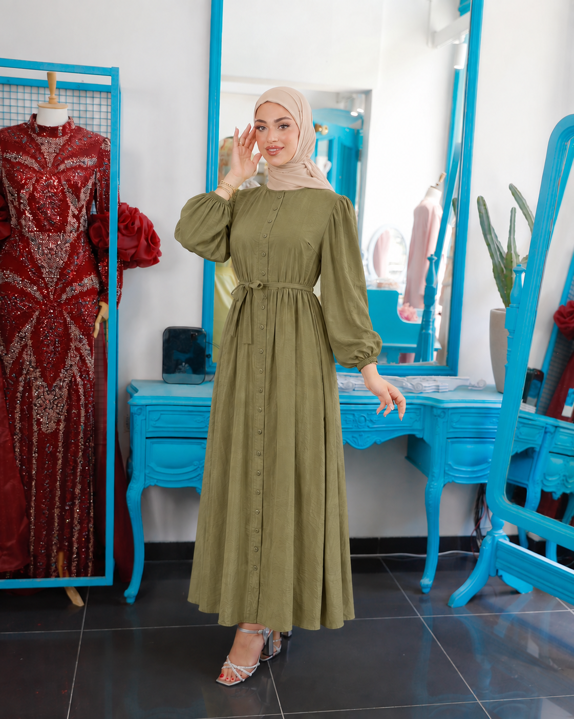 Product photo of Button Dress from Lameral