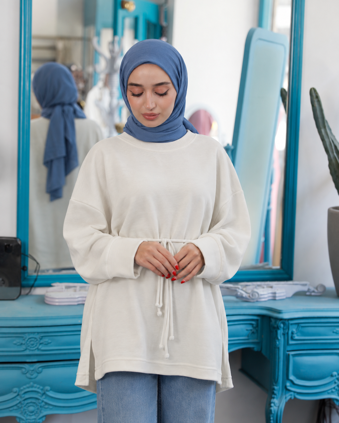 Product photo of Belted hoodie from Lameral
