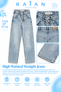 Product photo of High-Waisted Jeans from Lameral