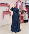 Product photo of Midnight Denim Ruffle Dress from Lameral