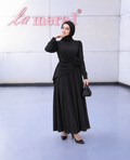 Product photo of Rosette Pleated Dress from Lameral