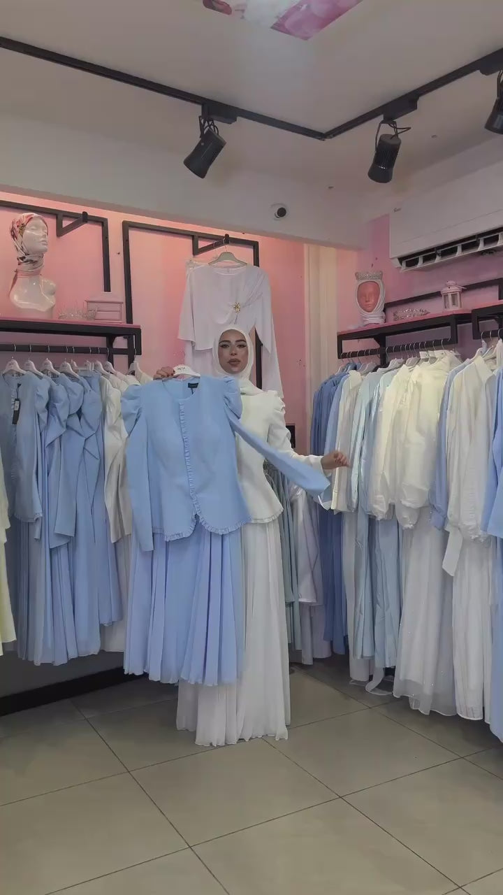 Product video of The Grace Peplum Set from Lameral