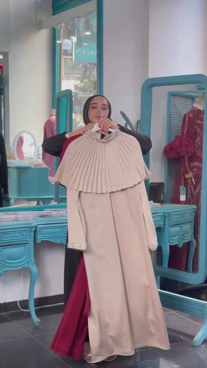 Valeria Cape Dress — product video